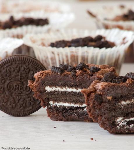 Oreo & Dulce de Leche Brownie Cakes Oreo & Dulce de Leche Brownie Cakes