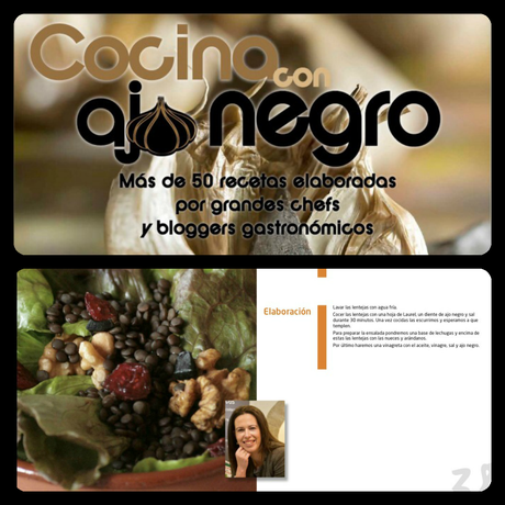 Cocina con Ajo negro