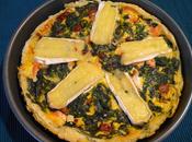 Quiche salmón, espinacas tomate seco. Receta