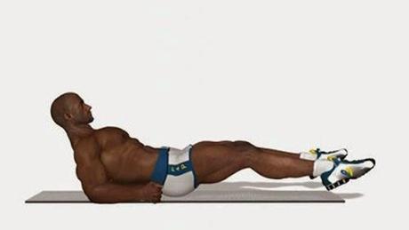 Deporte en casa: Abdominales en 8 minutos - Nivel 3