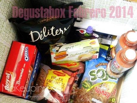 DEGUSTABOX FEBRERO 2014 DEGUSTABOX FEBRERO 2014