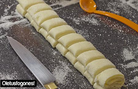 Palmeritas de chocolate y coco