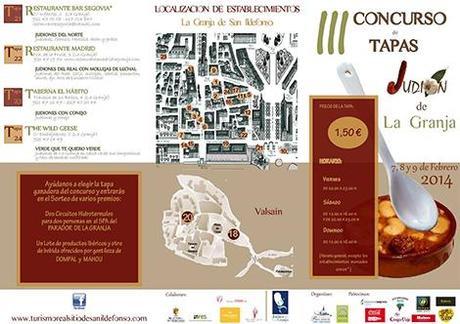 III Concurso de Tapas JudiĂłn de la Granja 2014 Haz click para ampliar la fotografĂa!!