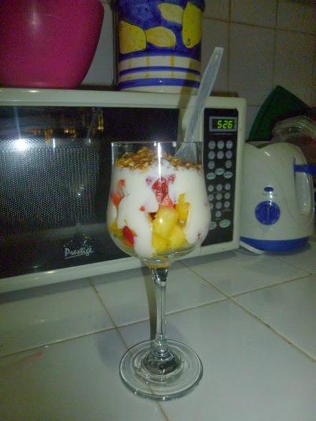 (Recetas) Parfait de Frutas con Yogurt