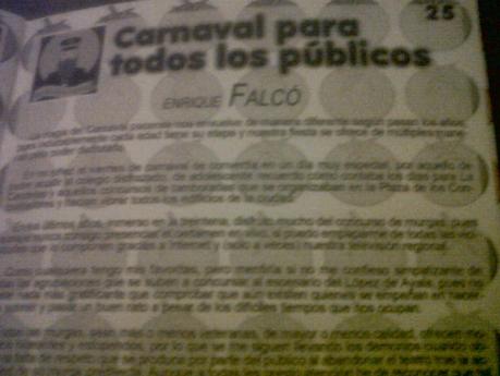 Carnaval para todos los públicos