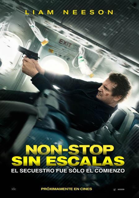 Afiche Non Stop Sin Escalas