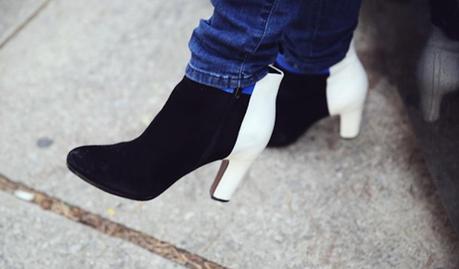 DRESS YOUR FEET IN BLACK AND WHITE