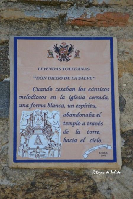 Placa de leyenda toledana