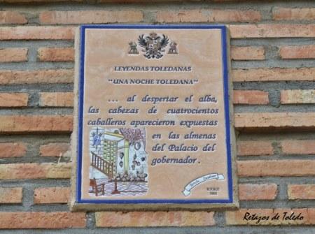 Placas de Leyendas toledanas