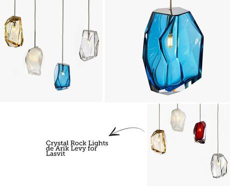 LO QUE OS CONTAMOS EN TWITTER… crystal_rock_wanna_one_1, lámpara, led, lámparas, diseño