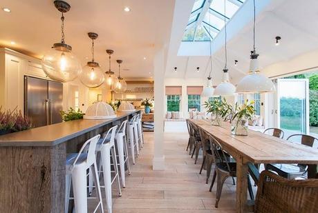 Casa Rustica con Estilo en el Reino Unido