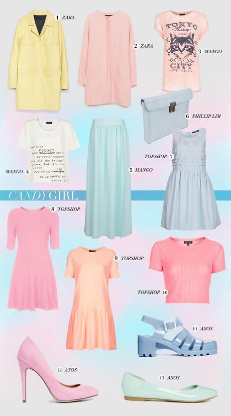 trend report barbara crespo candy girl colors trends fashion blogger outfits blog de moda