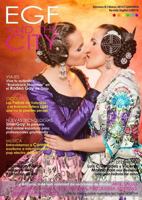 La portada y el beso lésbico mas polémico de estas fallas