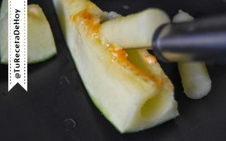 Como se hacen rollitos de melón con jamón serrano