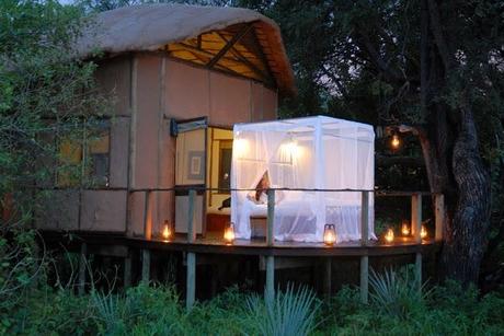 Campamento Rustico en Botswana