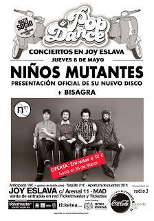 Niños Mutantes presentan disco el 8 de mayo en Madrid