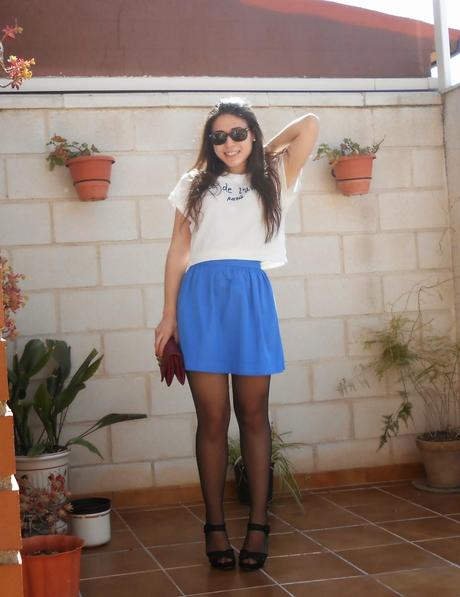 BLUE SKIRT