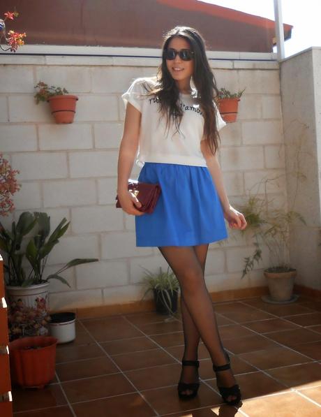 BLUE SKIRT