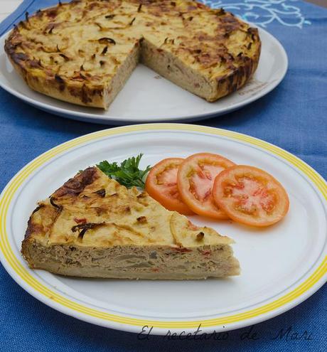 quiche de atún