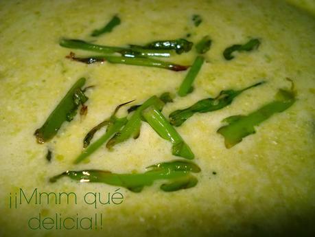 GAZPACHO DE ESPÁRRAGOS TRIGUEROS