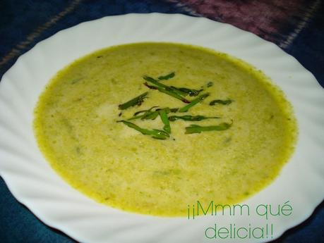 GAZPACHO DE ESPÁRRAGOS TRIGUEROS