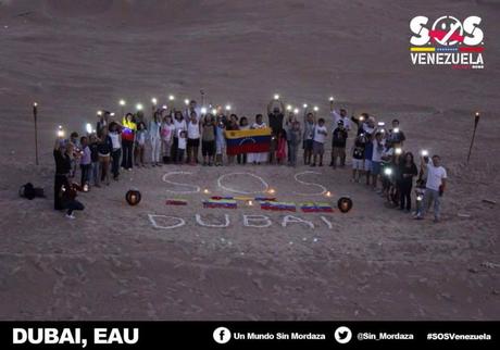 #SOSVenezuela protesta nocturna #15M