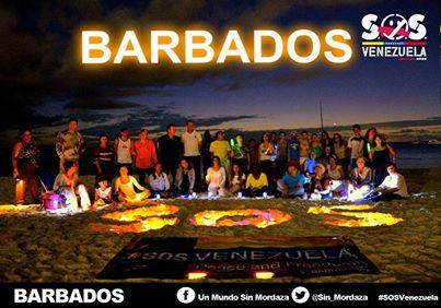 Foto: BARBADOS se solidariza con nuestro país y desde sus playas nos envían este #SOSVenezuela

#15M