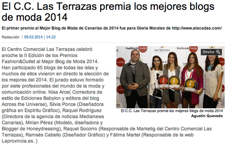 II FASHION&OUTLET: Mejores blogs canarios de moda