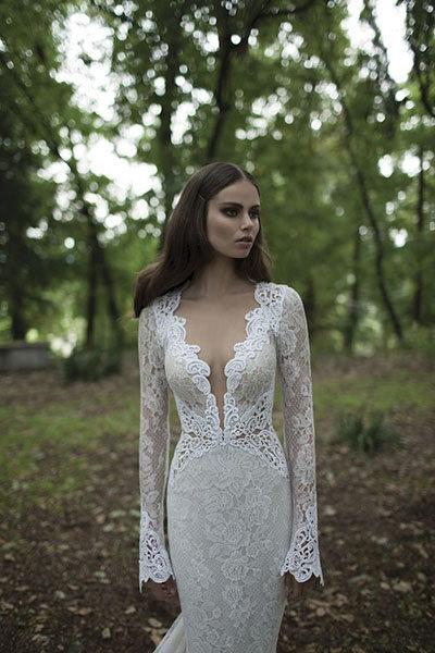 vestidos de novia con escote