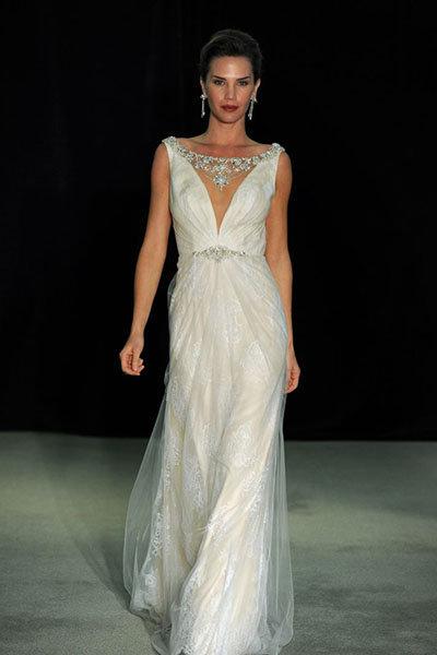 vestidos de novia con escote