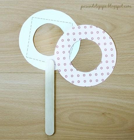 Una lupa de papel para mi pequeña detective