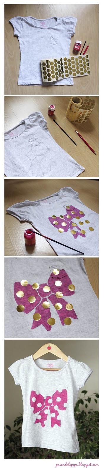 Camiseta con lazo para Ana