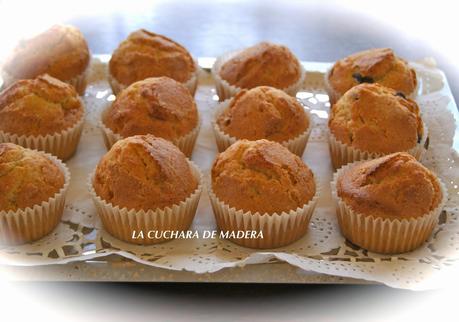 MAGDALENAS CON DIFERENTES RELLENOS