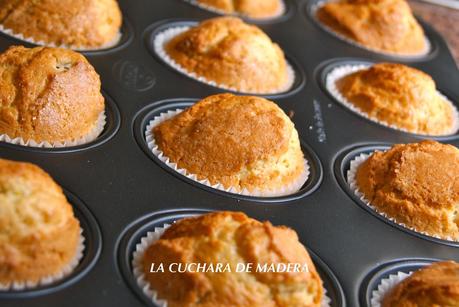 MAGDALENAS CON DIFERENTES RELLENOS