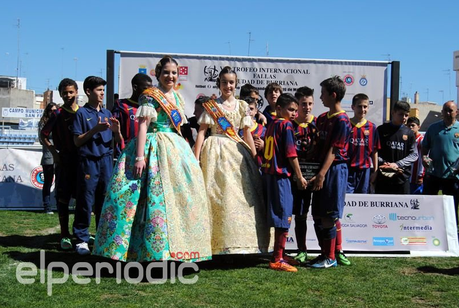 El Barcelona Alevín se impuso al Real Madrid en el Fallas Ciudad de Burriana