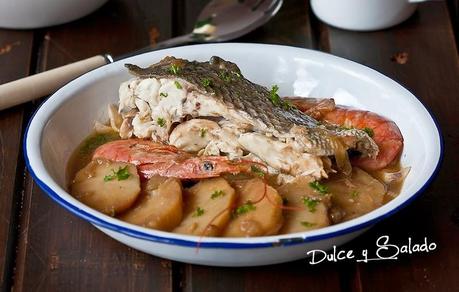 CHOPA GUISADA A LA SIDRA