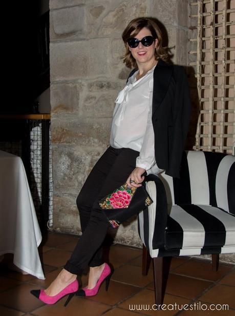 Look embarazada, Como combinar una camisa blanca, modo 3, look oficina (1)