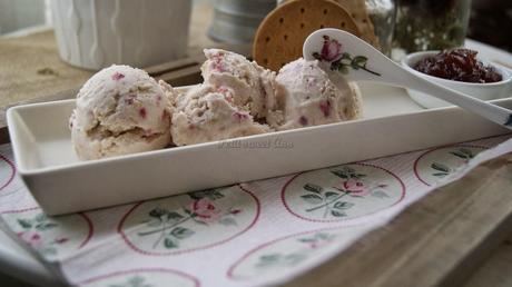 Helado de Cheesecake de Fresa y Frambuesa (sin heladera)