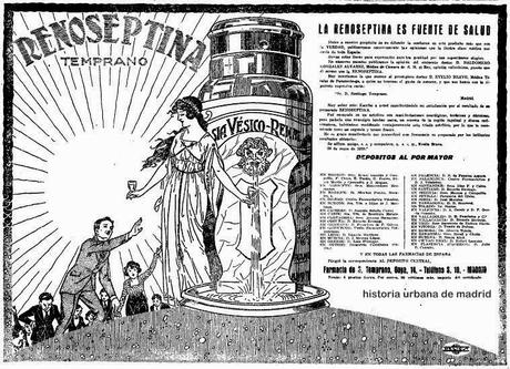 Recuerdos de papel. Gran Farmacia de Goya. Madrid, 1914