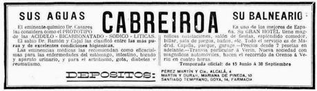 Recuerdos de papel. Gran Farmacia de Goya. Madrid, 1914