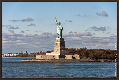 Estatua de la Libertad desde Ferry