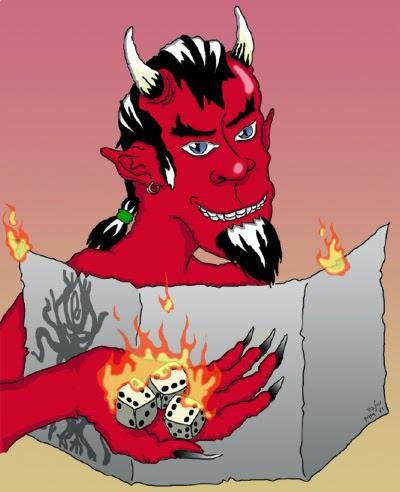 Una brújula para engañar