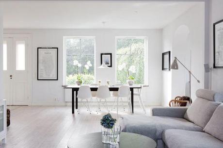 sillas eames muebles de diseño e ikea Las casas nórdicas modernas estilo nórdico escandinavo decoracion en blanco y madera clara casas nórdicas decoración blog decoración interiores nórdicos acabados y revestimientos decoración 