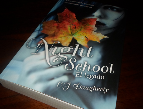 Night school: El legado, de C.J.Daugherty