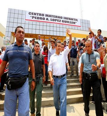 Otro dolor de cabeza para sus detractores: OLLANTA HUMALA Y JAVIER ALVARADO INAUGURAN CENTRO MATERNO INFANTIL DE HUAROCHIRI…