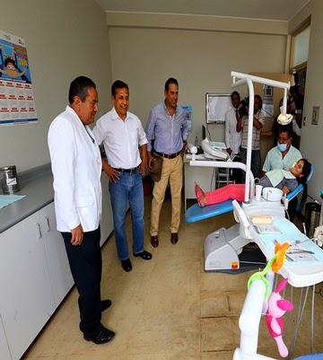 Otro dolor de cabeza para sus detractores: OLLANTA HUMALA Y JAVIER ALVARADO INAUGURAN CENTRO MATERNO INFANTIL DE HUAROCHIRI…