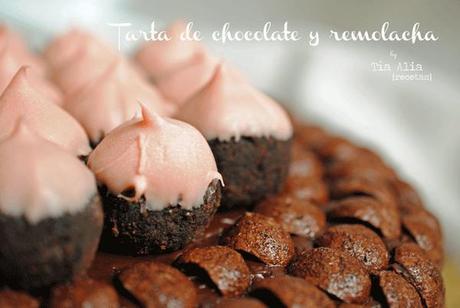 Tarta de chocolate y remolacha [una original forma de decorar]