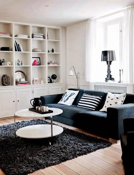 La primavera de un piso en Blanco & Negro