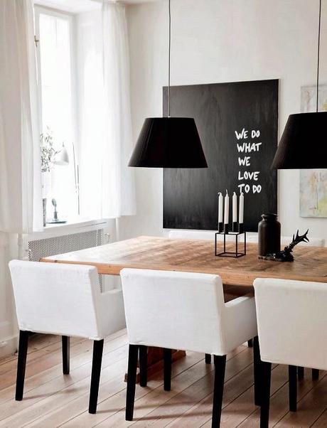 La primavera de un piso en Blanco & Negro