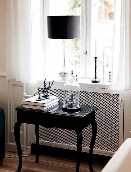 La primavera de un piso en Blanco & Negro